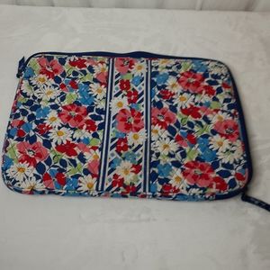 Vera Bradley Quilted Soft Cover Zip Laptop Case